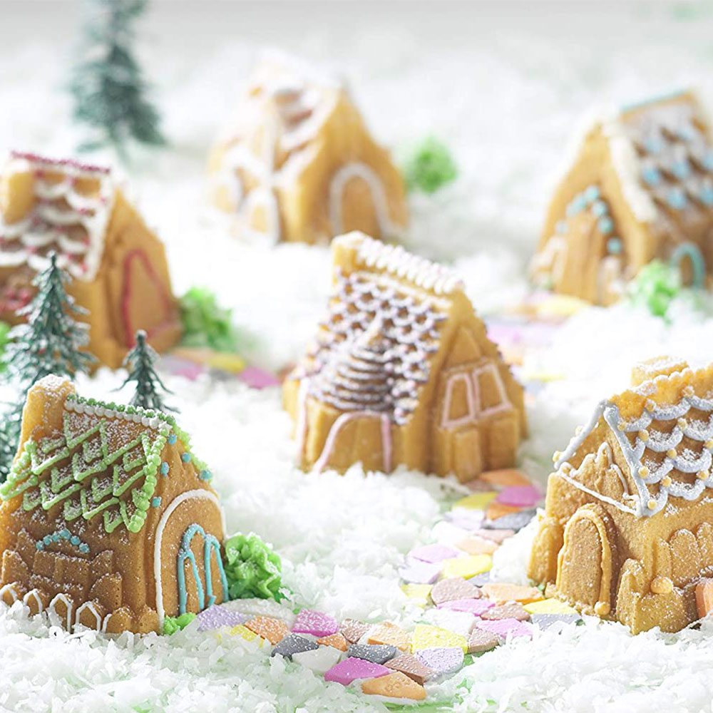 Nordic Ware Mini Gingerbread House Baking Pan