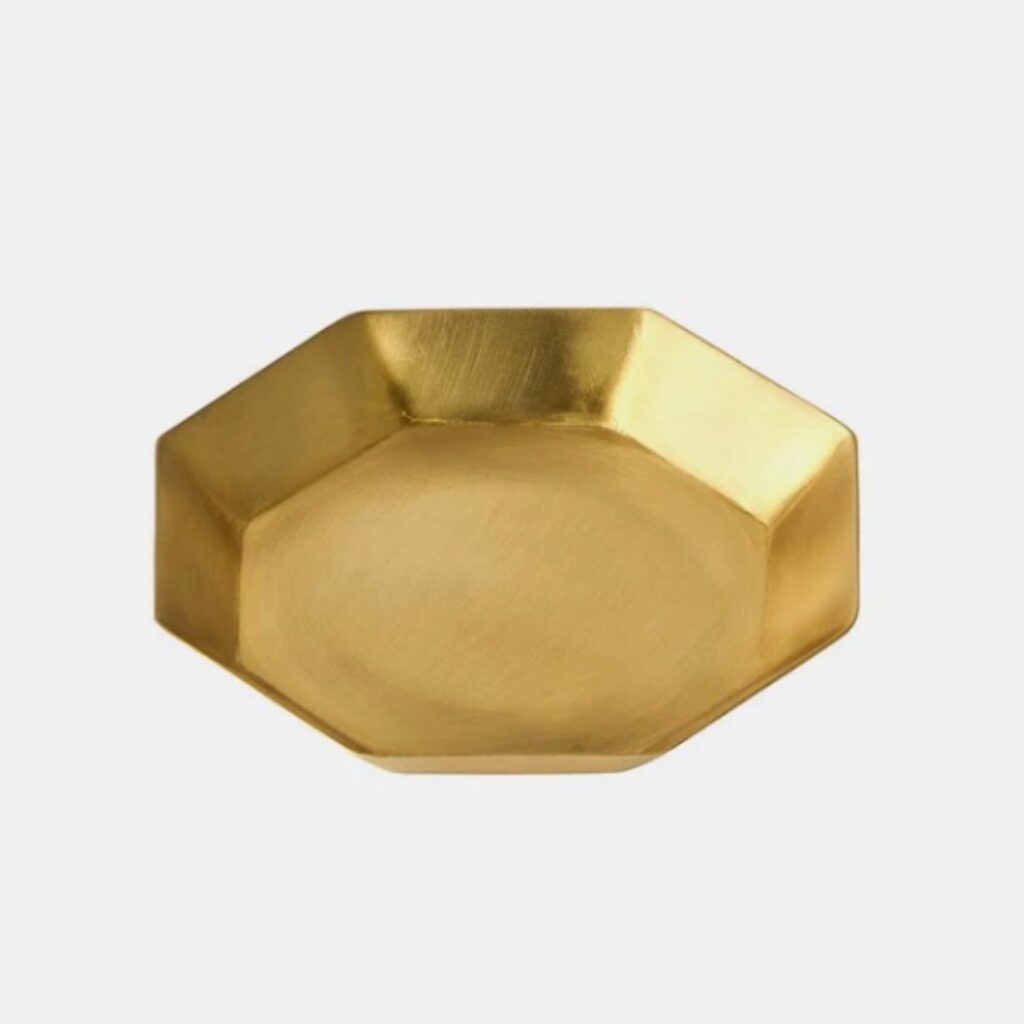 small-octagon-brass-plate