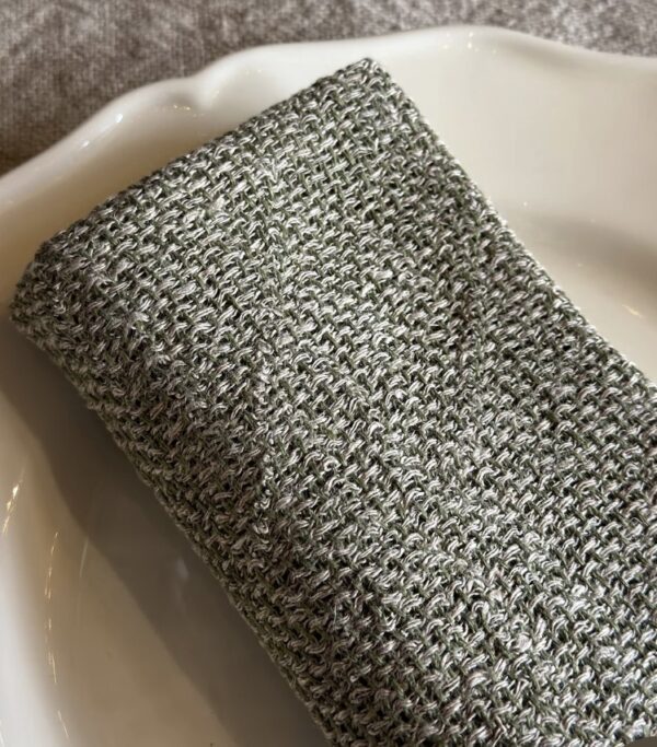 Wide Weave Linen Napkins - Image 2