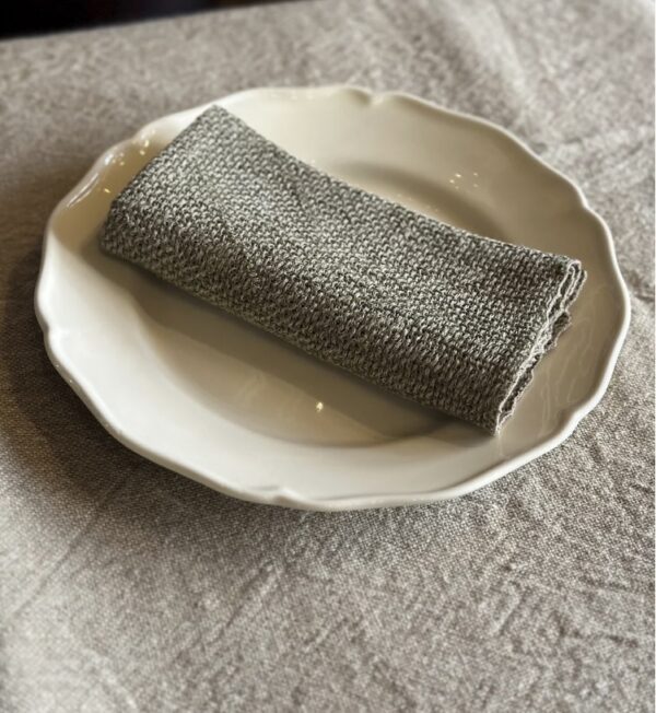 Wide Weave Linen Napkins - Image 3