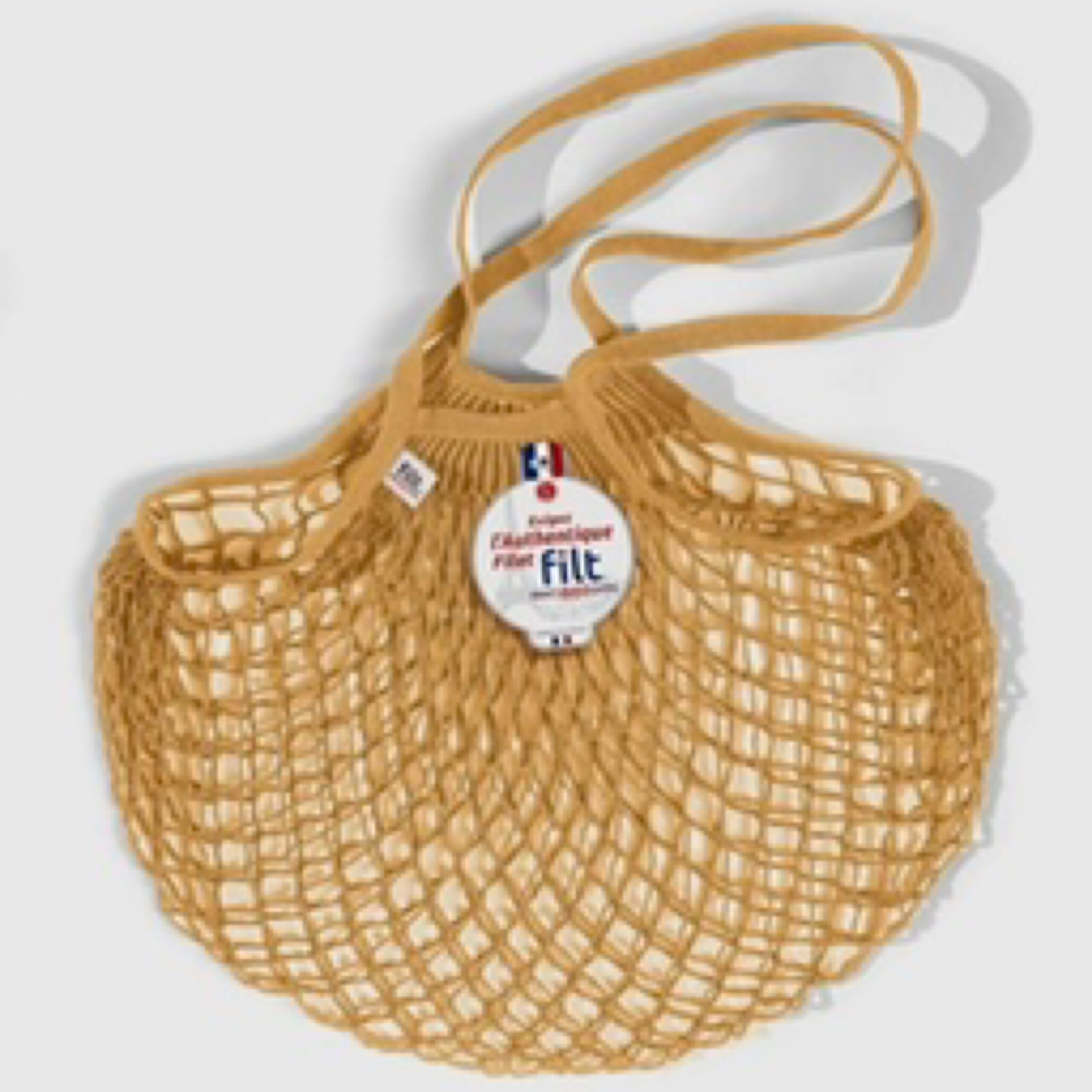 Filt Mustard Cotton Shopper, Medium