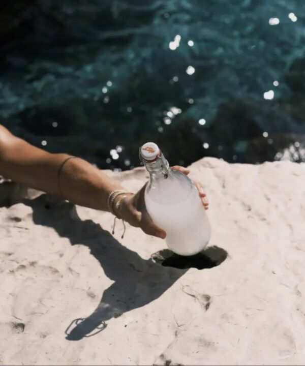 1L French Glass Swing Top Bottle With Airtight Stopper - Image 4