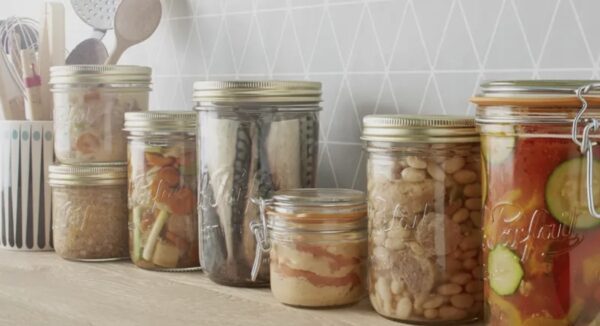 1L French Glass Preserving Jar - Image 3
