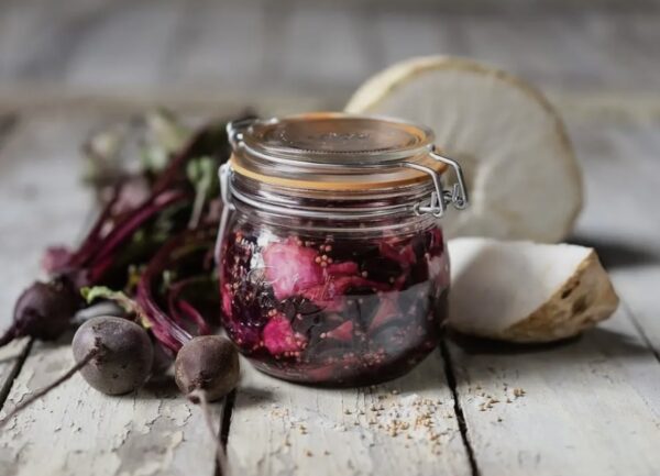 250ml Rounded French Glass Storage Jar - Image 2