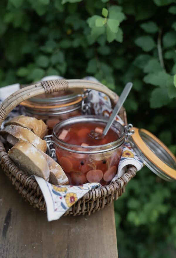 500ml French Glass Preserving Jar - Image 3