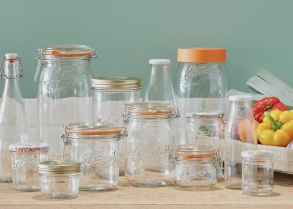 750ml French Glass Preserving Jar - Image 2