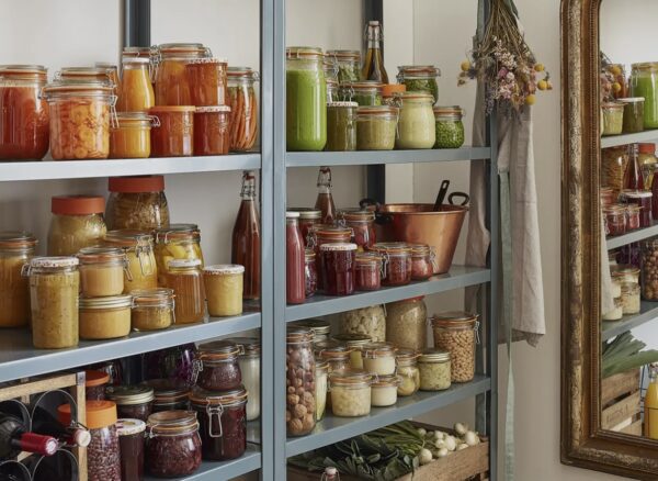 750ml French Glass Preserving Jar - Image 3