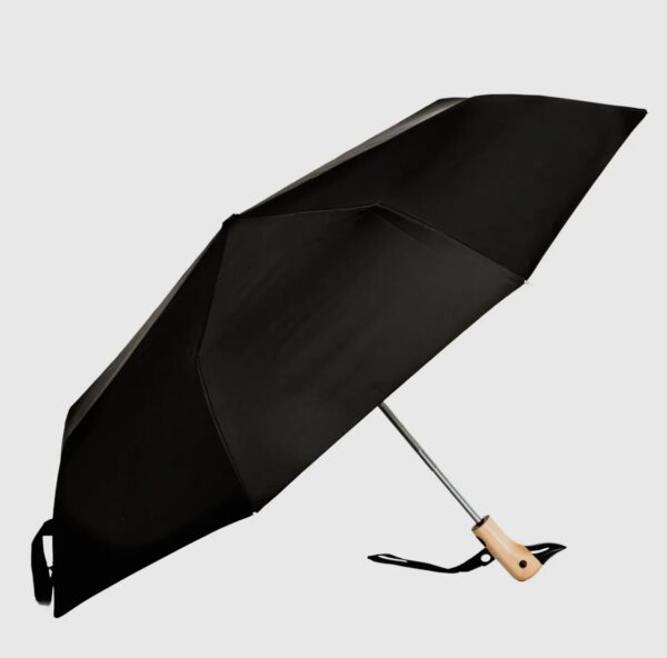 Classic Black Eco-Friendly Duckhead Umbrella - Image 5