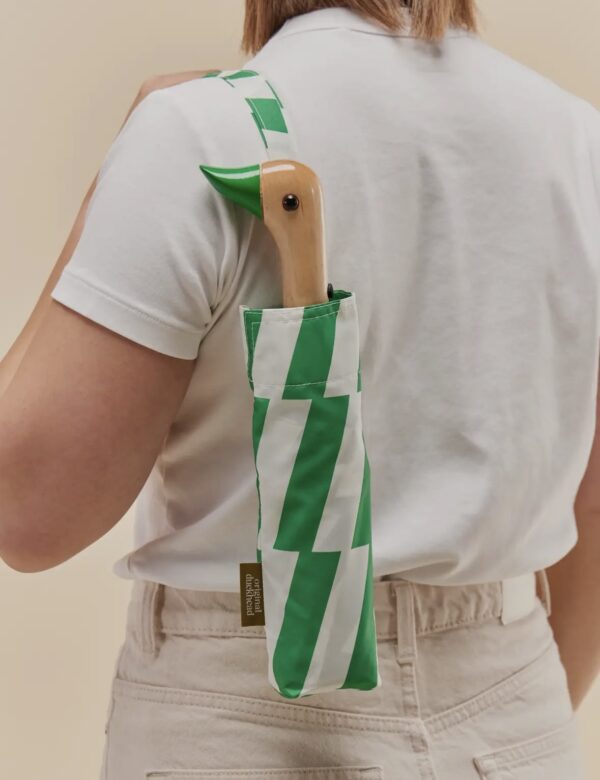 Kelly Green Eco-Friendly Duckhead Umbrella - Image 3