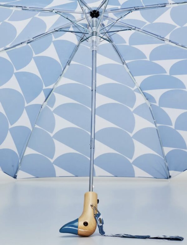 Denim Blue Eco-Friendly Umbrella - Image 2