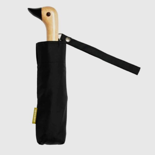 Classic Black Eco-Friendly Duckhead Umbrella