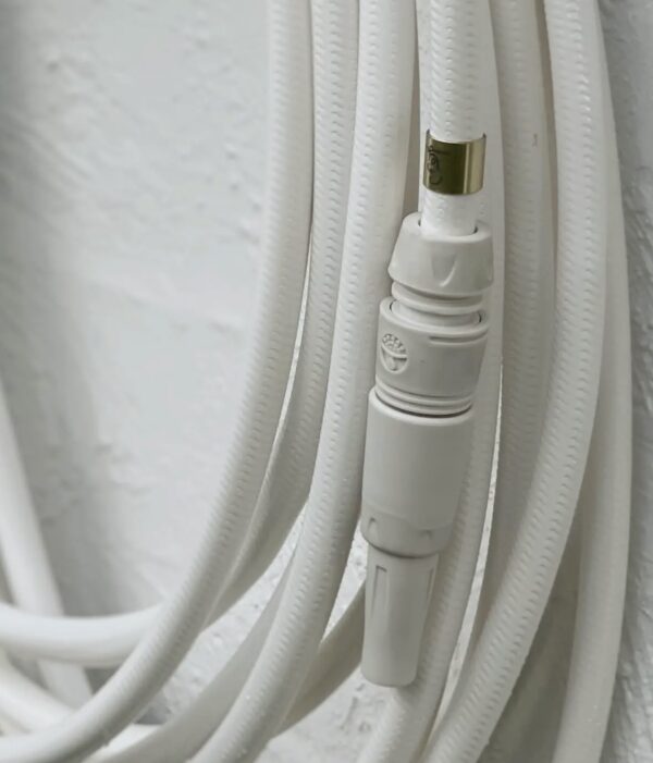 Swedish Hose With Nozzle White Snake - Image 3