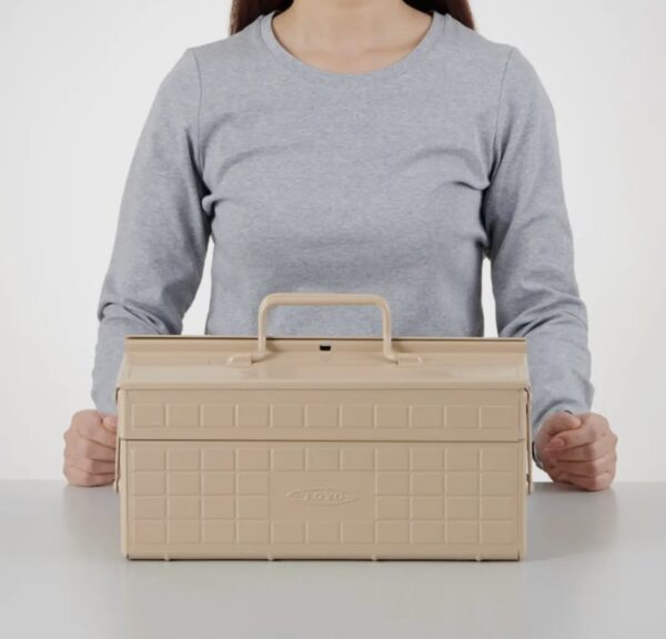 Toyo Steel Cantilever Toolbox Beige - Image 3