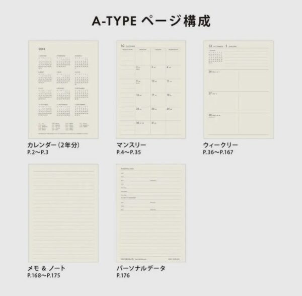 2026 Weekly Planner Poche - Image 3