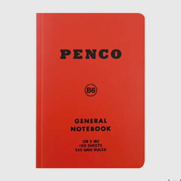 Penco Soft Notebook Red