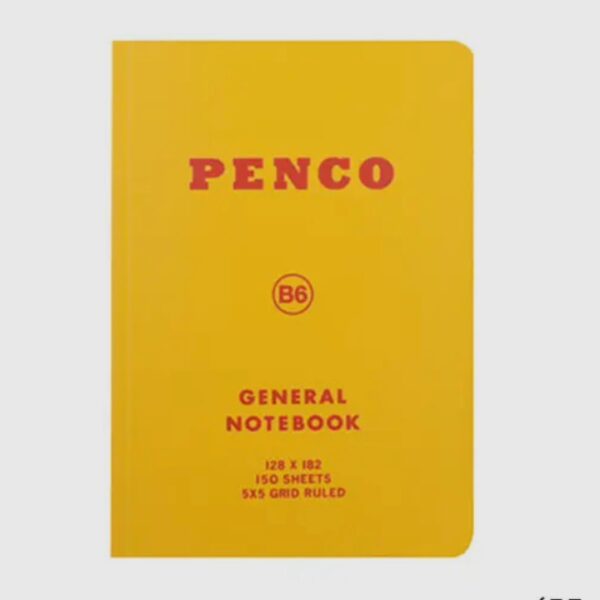 Penco Soft Notebook Yellow