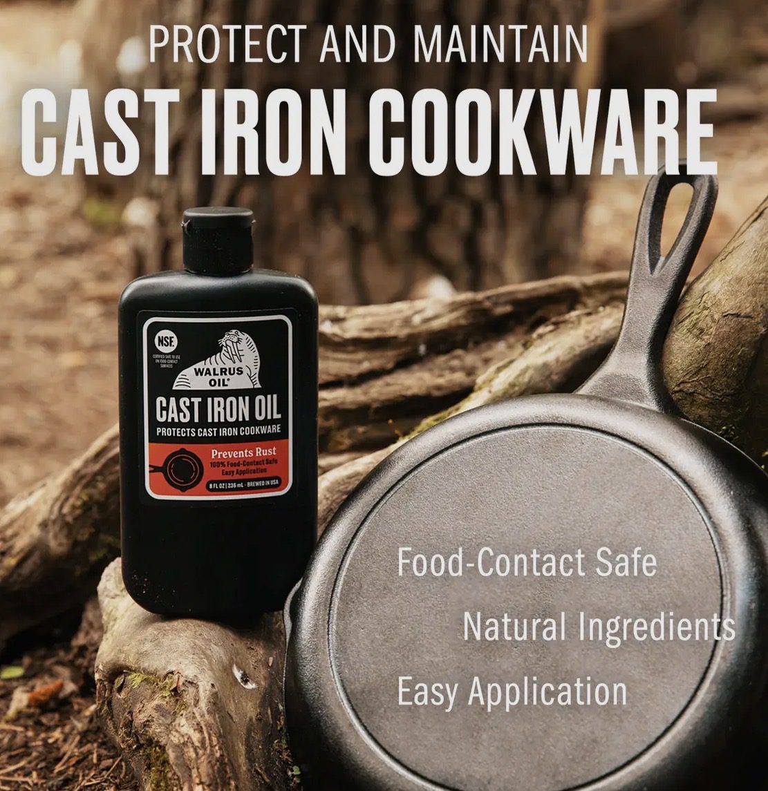 Cast Iron Oil 8oz - Image 3
