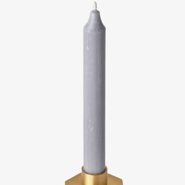 Brass Candleholder in Octagon