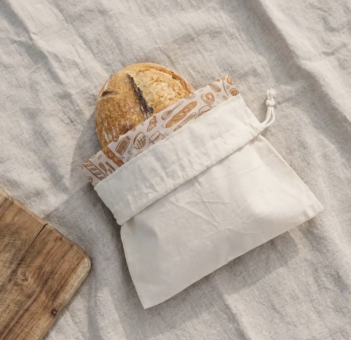 Medium Bread Bag With Removable Liner - Image 5