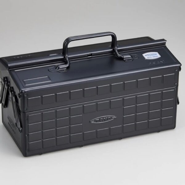 Toyo Steel Cantilever Toolbox Black